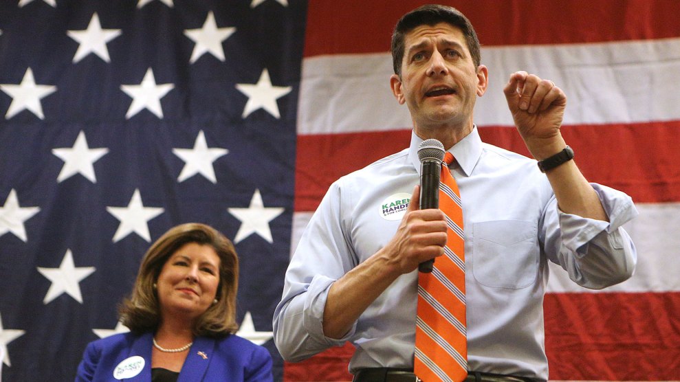 Karen Handel and Paul Ryan