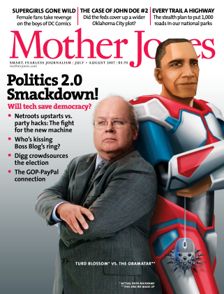 Mother Jones July/August 2007 Issue