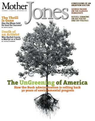 Mother Jones September/October 2003 Issue