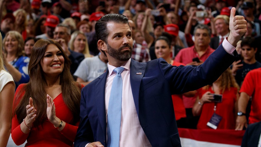 Don Jr. and Kimberly Guilfoyle