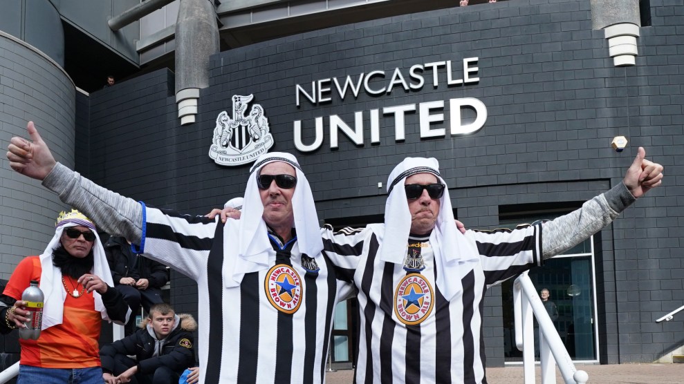 Newcastle fans