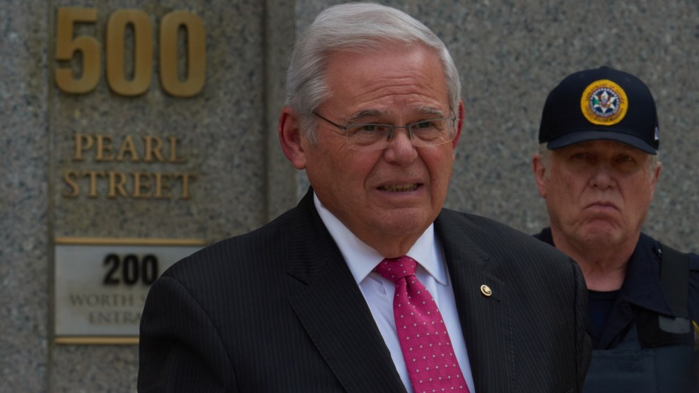 Senator Robert Menendez