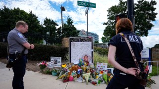 Memorial for officer who died in CDC shooting