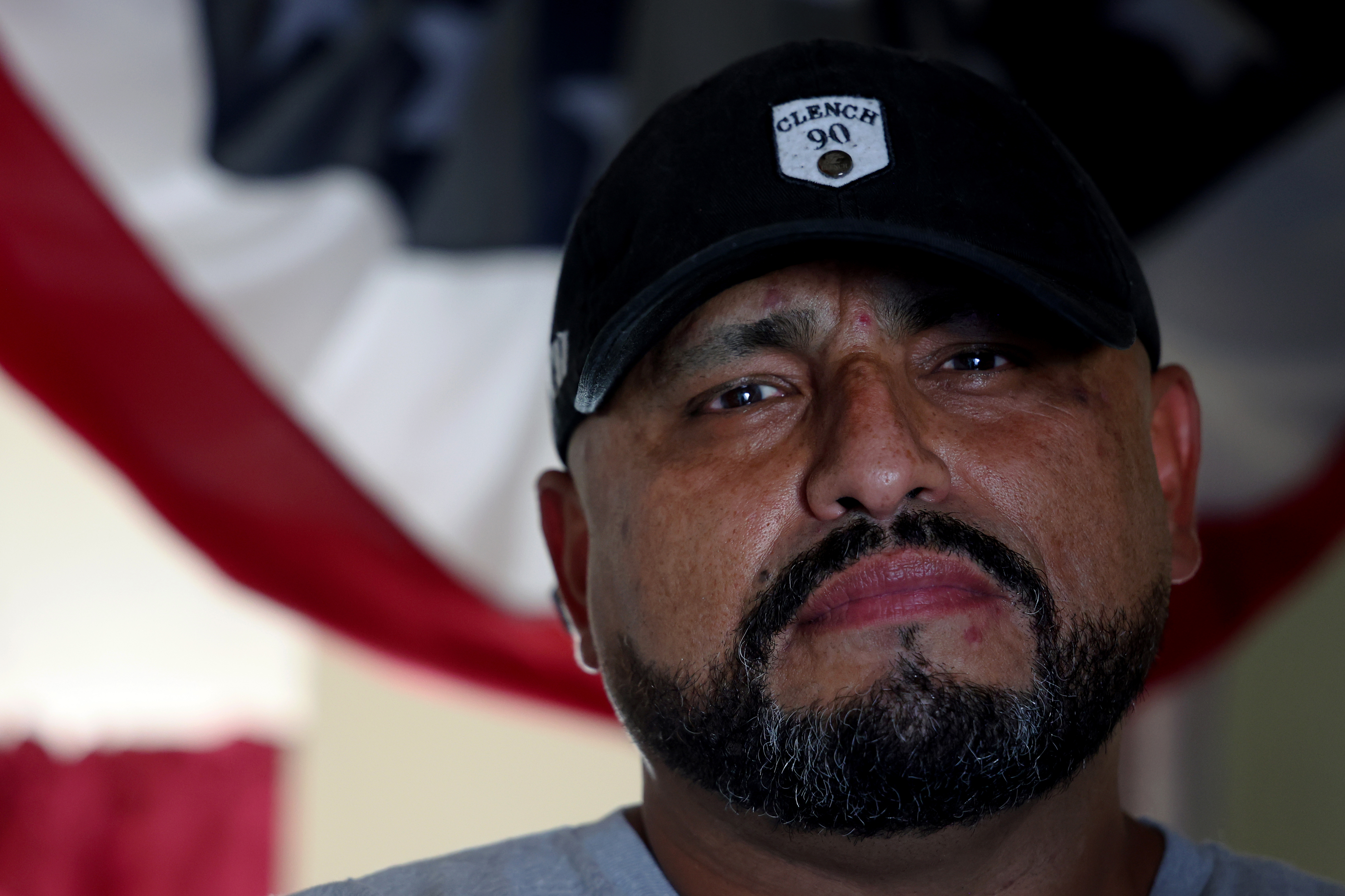 Portrait of navy veteran Ruben Chagoya Talamantes.