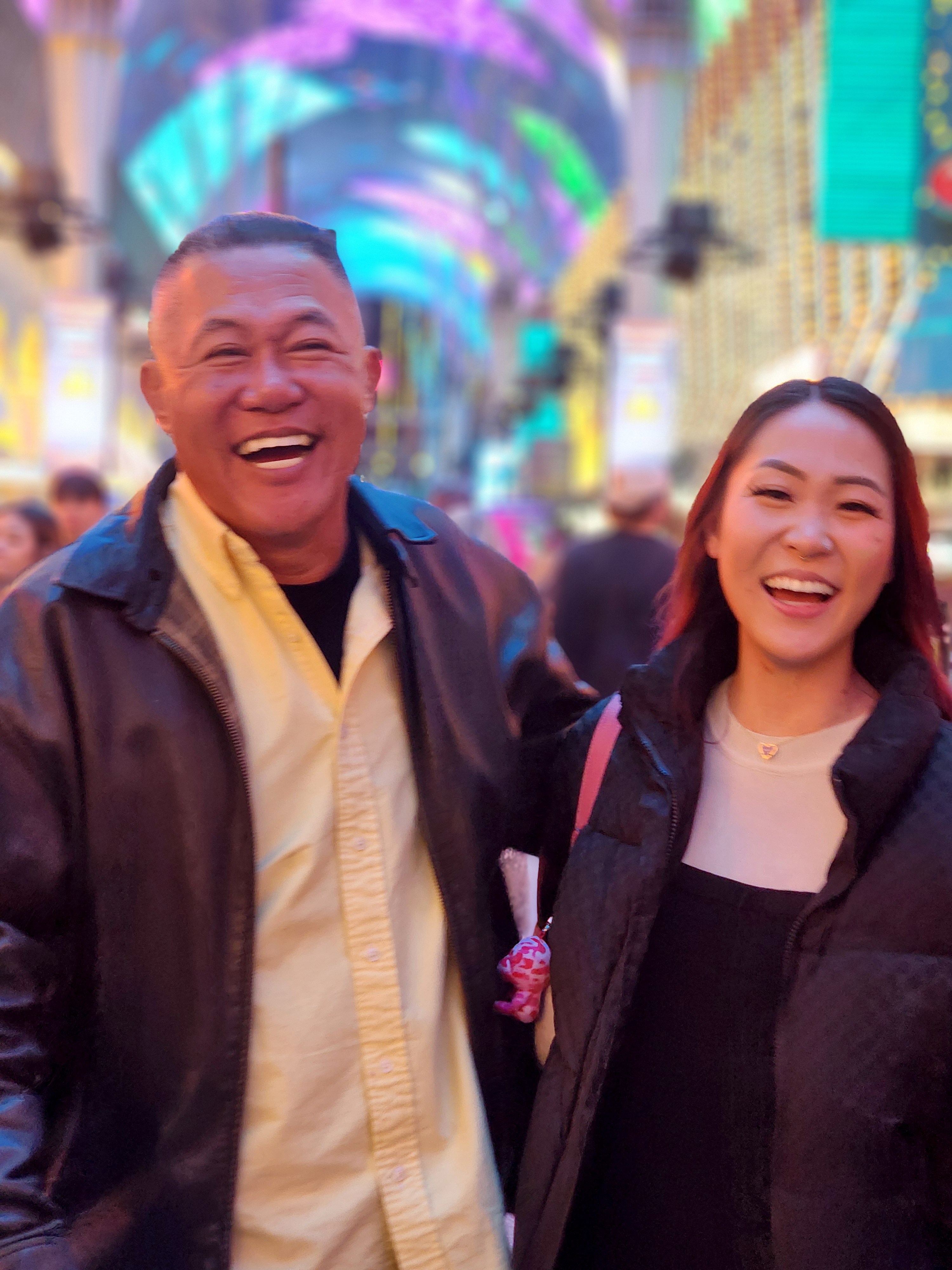 Sae Joon Park with his daughter. 