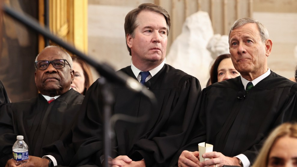 Justices Thomas, Kavanaugh, and Roberts