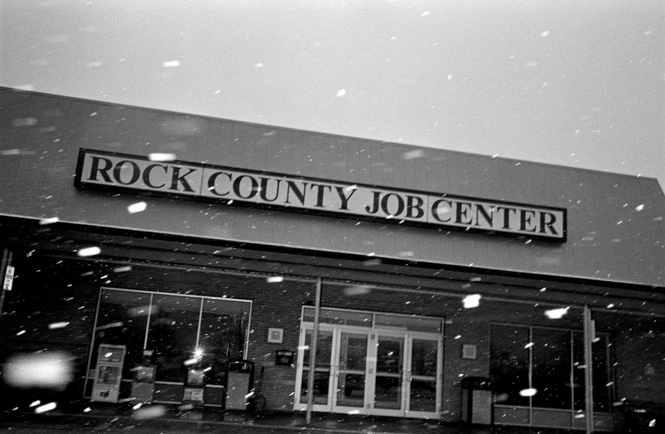 Rock County Job Center, Janesville, Wisconsin.