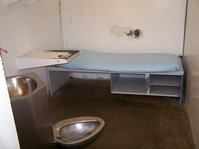 An empty cell at the Polunsky Unit.