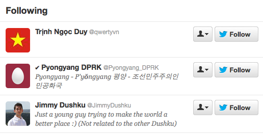 twitter north korea jimmy dushku