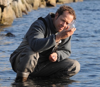 Ocean ecologist Boris Worm, in action. 
