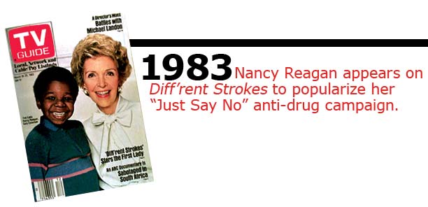 Nancy Reagan on Different Strokes